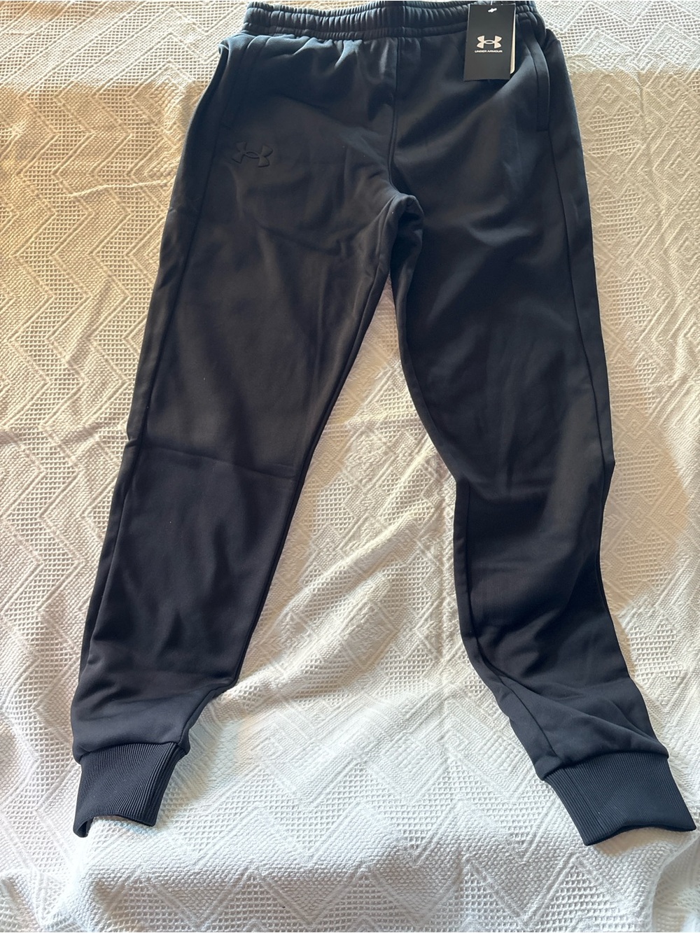 Under Armour Kids' Black Athletic Joggers